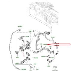 LR100055 Kalorifer Borusu Range Rover Discovery