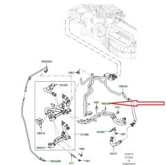 LR100055 Kalorifer Borusu Range Rover Discovery