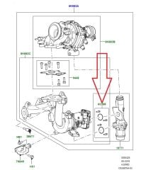 LR112416 JDE40145 Turbo O-Ring Kiti