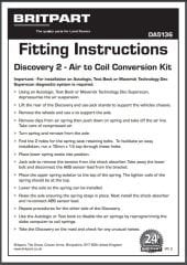 Discovery 2 Arka Helezon Dönüşüm Kiti DA5136