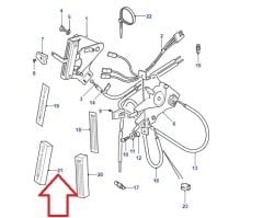 Defender Heater Speed Adjustment Light Cover YAZ100040