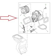 LR076707 LR031517 JGB500060 Kalorifer Motoru Puma Defender