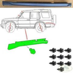 Discovery 2 Finisher-Body Side Sill LH DDJ100850
