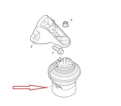 C2Z10603 Engine Mount Right or Left Original