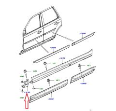 LR018569 LR001683 Sağ Ön Çamurluk Alt Çıta Freelander 2