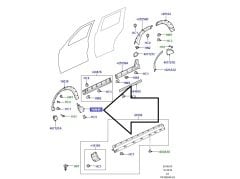 Discovery 3 4 Sol Ön Çamurluk Kaplaması Arka LR010636