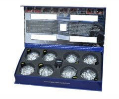 Defender Beyaz Camlı LED Lamba Kiti DA1191