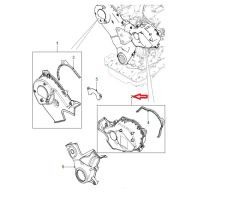 C2S52372 LR091784 Motor Ön Kapak Sol B Orijinal
