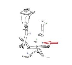 C2C34265 C2C26601 Power Steering Hose Original