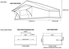 Araç Üstü Çadır IROOFTENT TENT