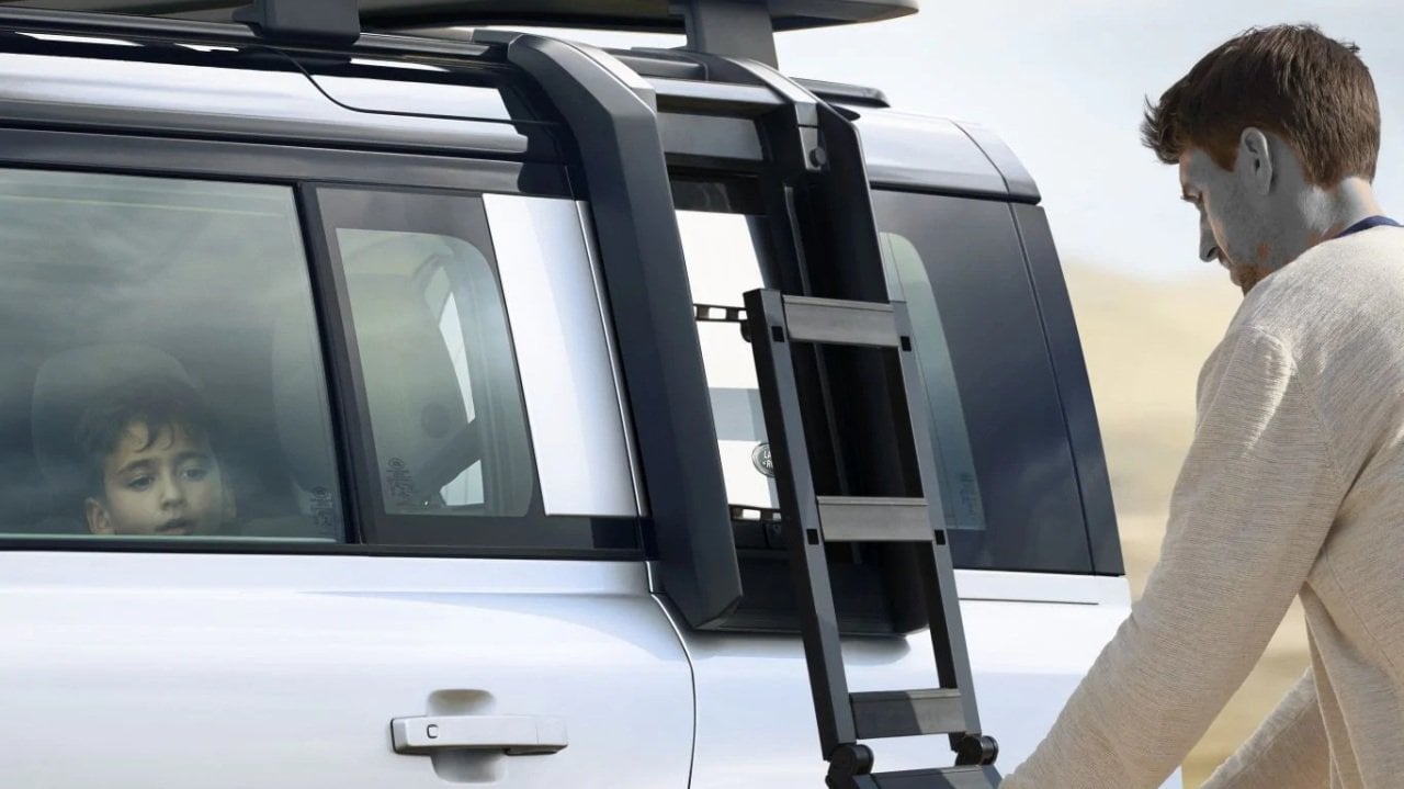 VPLER0196 VPLER0189 Tavan Merdiveni Yeni Defender