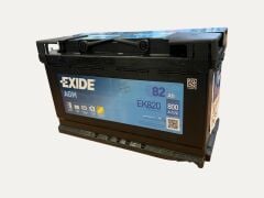 LR091092 Start-Stop 82 AH Akü Exide EK820 Range Rover Discovery