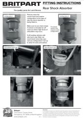 Defender Rear Shock Absorber DC6001L