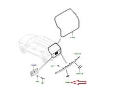 LR029038 C2Z5599 Bagaj Açma Anahtarı Range Rover Discovery