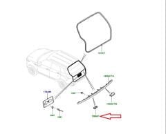 LR029038 C2Z5599 Bagaj Açma Anahtarı Range Rover Discovery