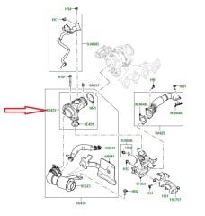 LR141349 JDE40907 EGR Valfi