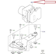 LR061898 LR045971 ABS Modülatörü Range Rover
