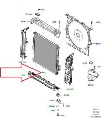 LR152200 Radyatör 3.0 Range Rover