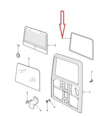 Defender Arka Cam Lastiği CVW500010