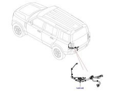 LR146117 Çeki Elektrik Kablo Demeti Yeni Defender