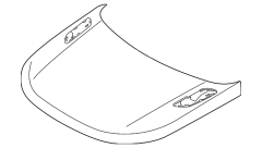 Range Rover Velar Engine Hood LR091709