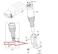 LR105282 LR038818 Amortisör Çatalı Ön Sağ