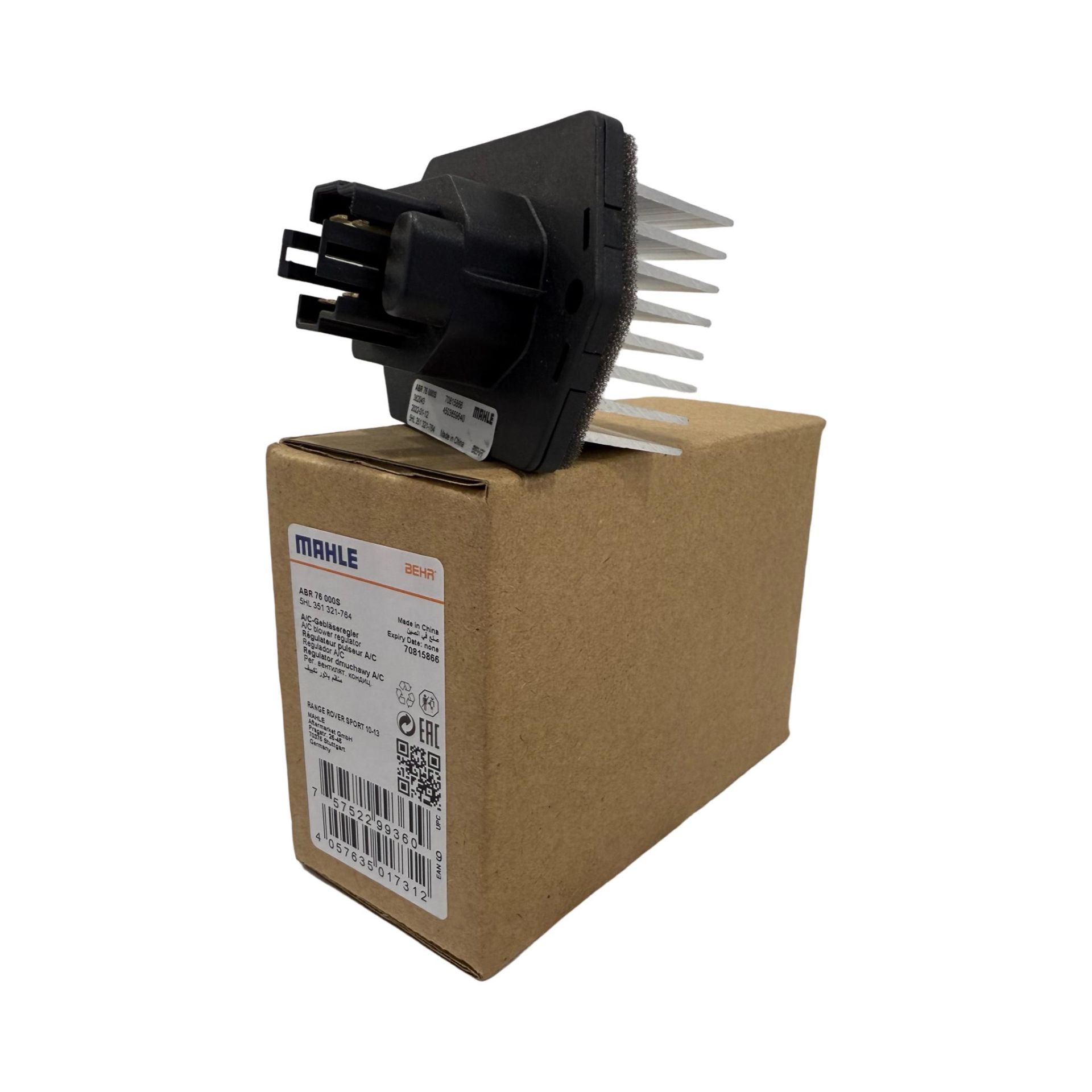 LR031677 PCE500010 C2Z6538 Fan Kontrol Rezistörü