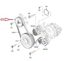 LR180757 LR100929 T4A50334 T4N17049 Devridaim Kasnağı