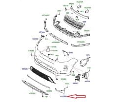 LR127533 İç Braket Sol Ön Tampon Discovery Sport