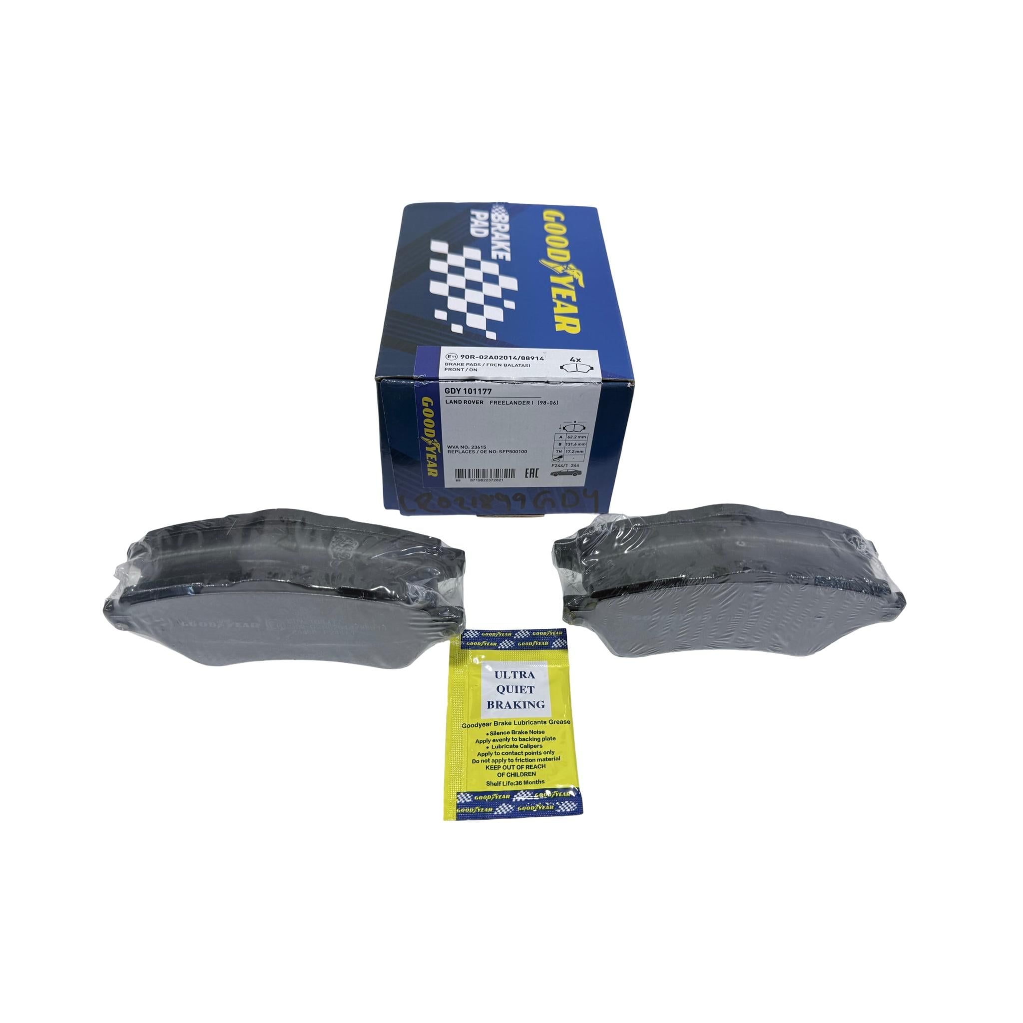 LR021899 SFP500100 Ön Fren Balatası Seramik GoodYear