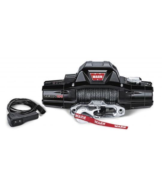 Warn Zeon 10-S CE 10000 LB Synthetic Wire Rope Winch 89680
