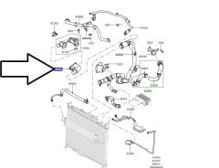 LR095544 LR118802 Radyatör Hortumu Range Rover Sport Discovery