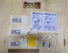 G4 Challenge Logo Sticker HLD501083EMC