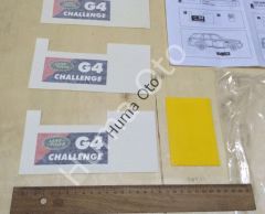 G4 Challenge Logo Sticker HLD501083EMC