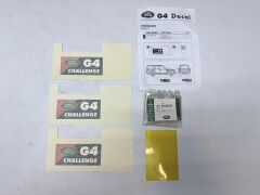 HLD501083EMC G4 Challenge Logo Sticker