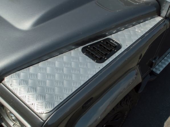 Defender Çamurluk Üstü Koruma Gümüş Gri DA4049S