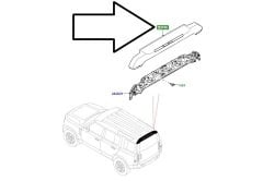 LR175754 LR131685 Roof Rear Spoiler New Defender