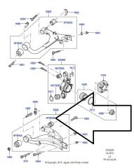 Range Rover Sport Discovery Swing Bushing LR054831