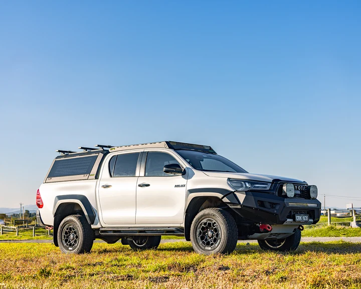 IRR051-A Raid Alüminyum Tavan Bagajı Toyota Hilux