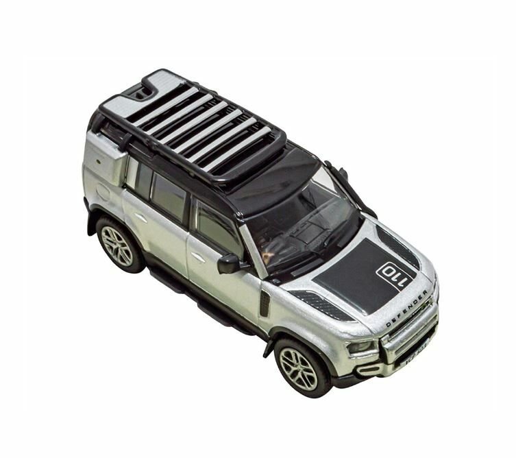 DA3377 Indus Silver New Defender 110 Model 1/76
