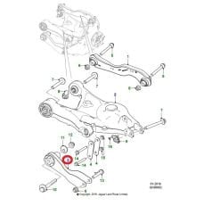 LR174214 LR141959 T4A48286 T4A37039 Arka Salıncak Sağ
