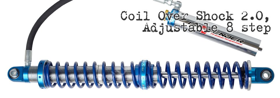 2.0 Adjustable CoilOver 10 inch Shock Absorber COA-MO-30F-K