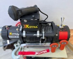 XDYNA 13500 LB Çift Kumandali Sentetik Halatlı Off Road Vinci