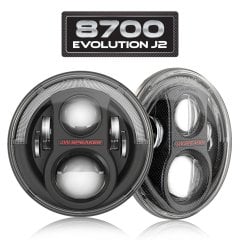 8700 Evolution J2 Series Dual Burn 7 inch LED Headlight 0554543