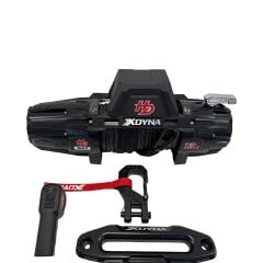 XDYNA 13500 LB HD Sentetik Halatlı Siyah Off Road Vinç