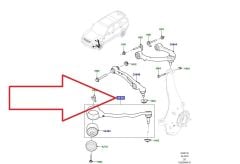 LR144506 LR133896 Control Arm Lower Left Front Lever