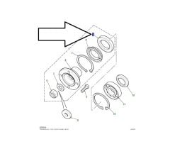 P38 Defender All-Terrain Transmission Front Rear Flange Seal FTC4939