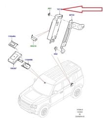 LR143098 T4K15318 Telematic Kontrol Ünitesi
