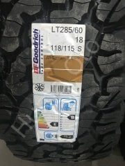 BFG 285/60R18 All-Terrain KO2 Lastik