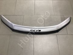 Hilux Revo Hood Spoiler Black Silver